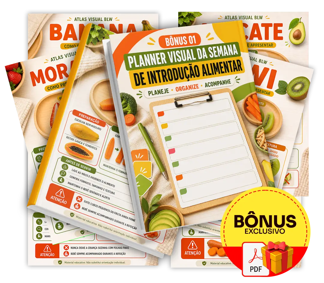 Bônus 1 — Planner Visual da Semana de Introdução Alimentar